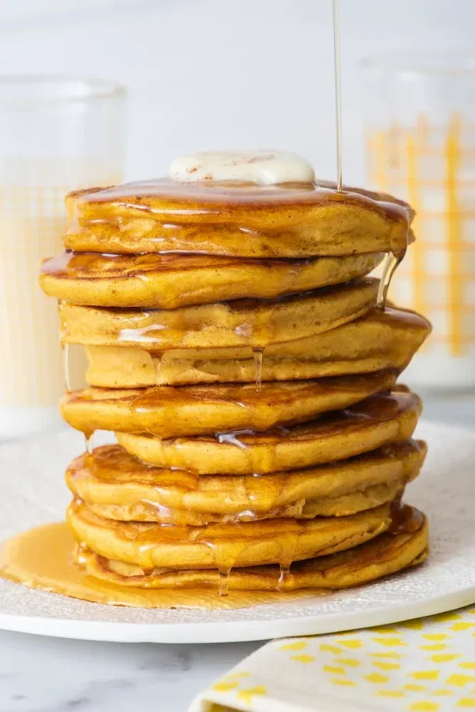 Vegan Pumpkin Pancakes