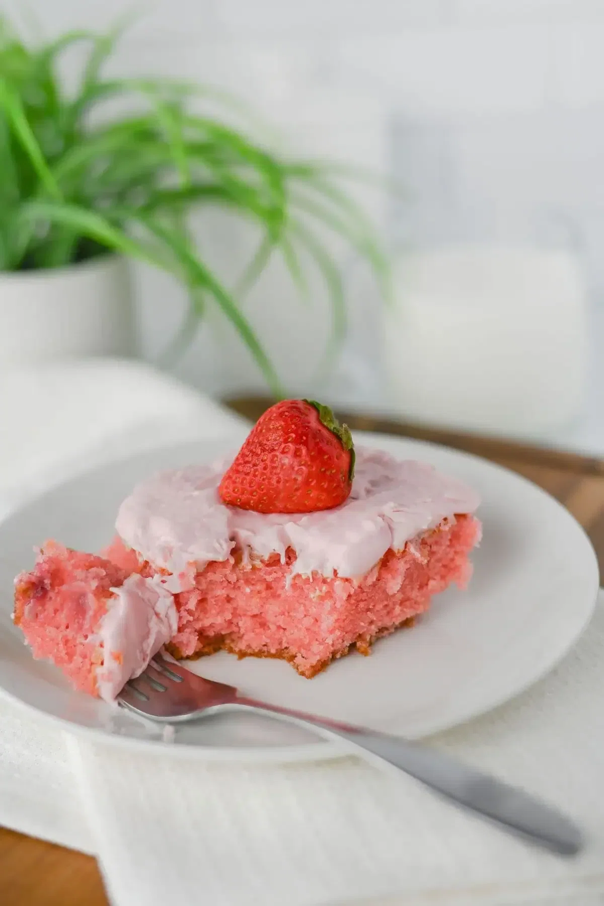Homemade Strawberry Cake