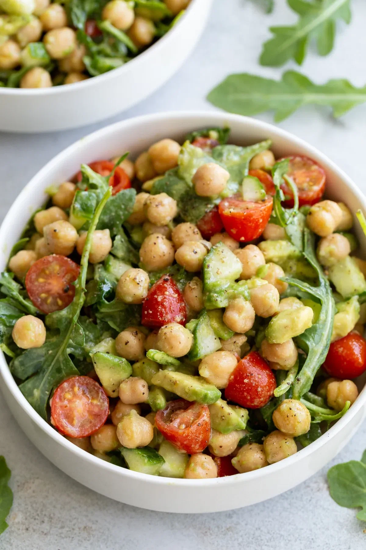 Easy Chickpea Avocado Salad