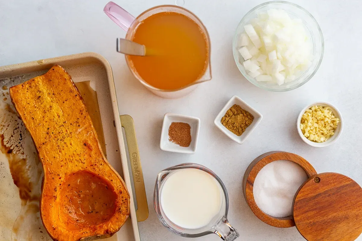 Creamy Roasted Butternut Squash Soup