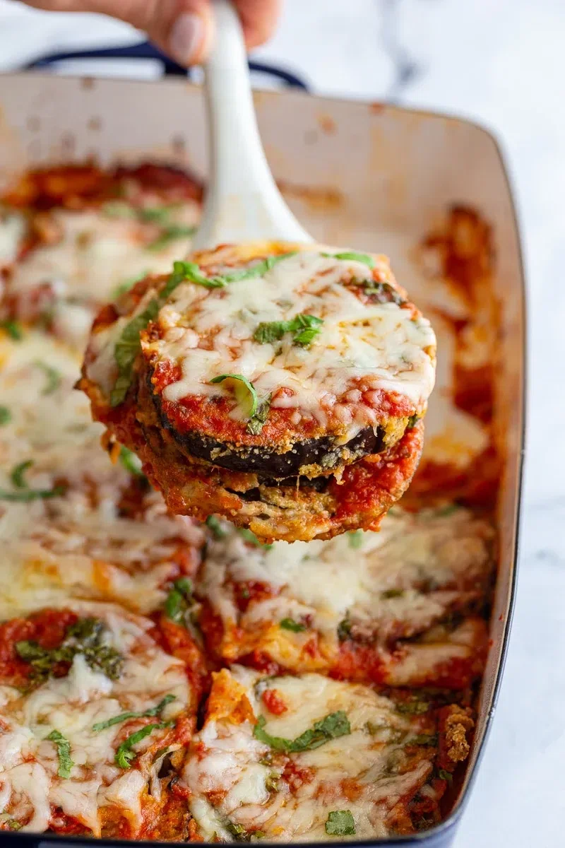 Baked Eggplant Parmesan