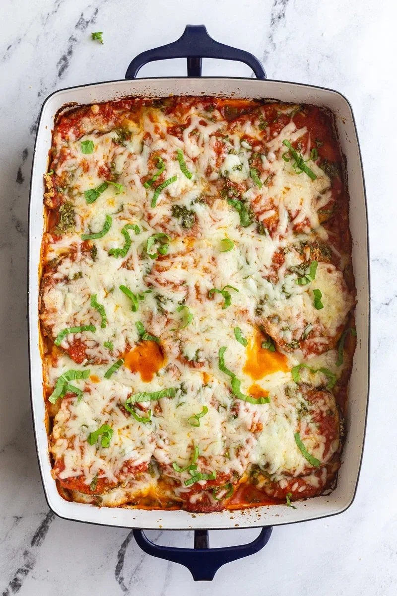 Baked Eggplant Parmesan