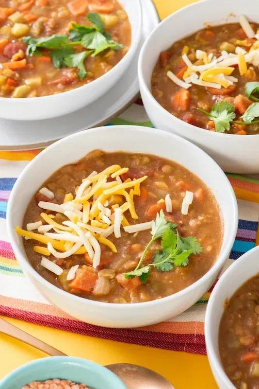 Crock Pot Vegetarian Chili