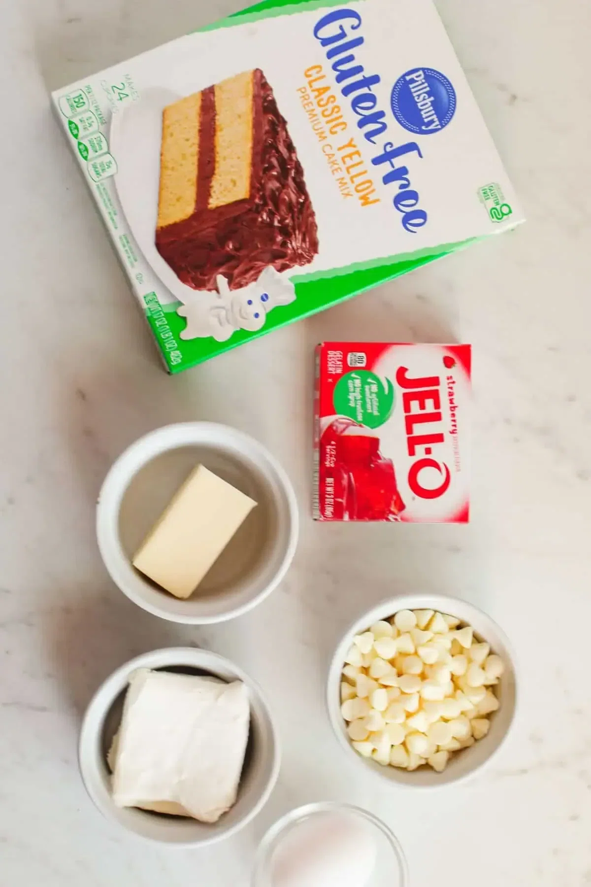 Strawberry Cake Mix Cookies