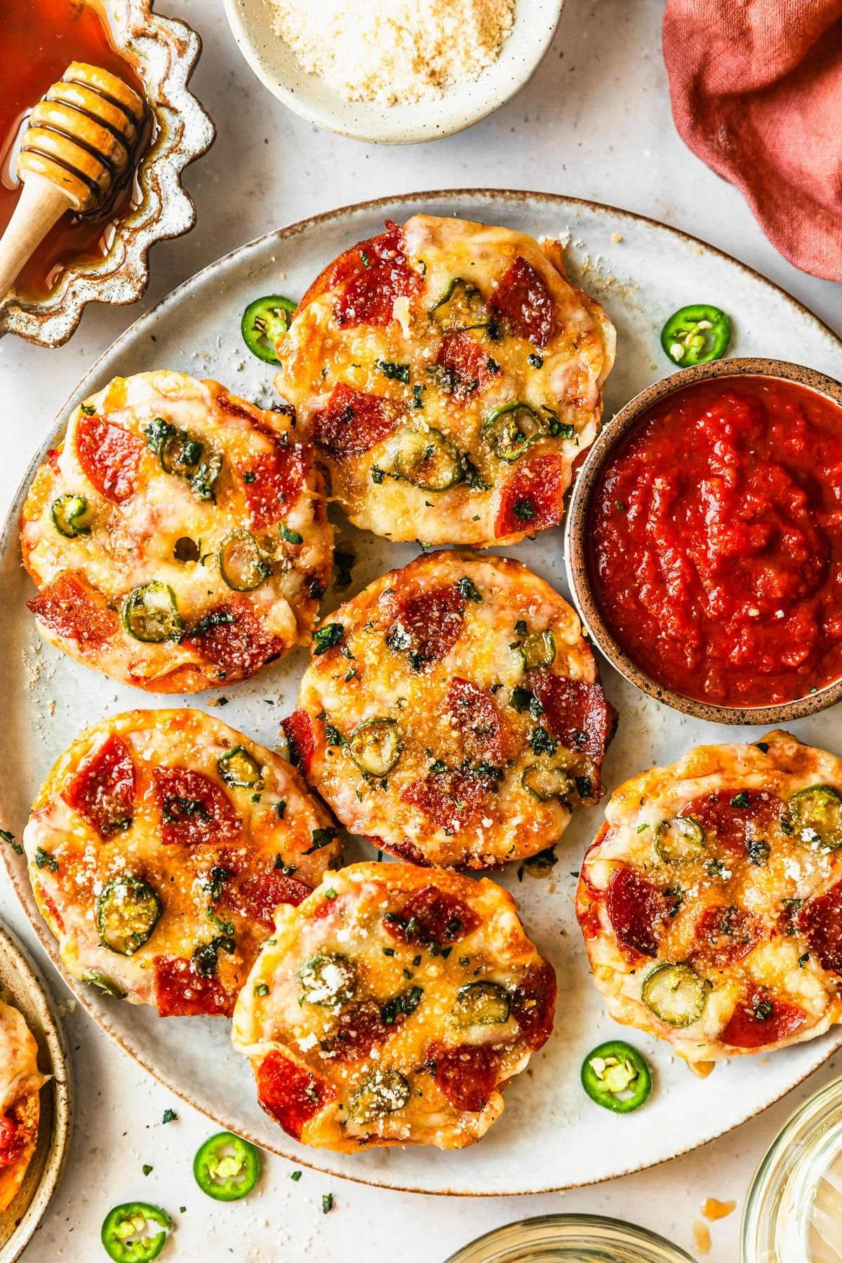 The Easiest Homemade Pizza Bagel Bites