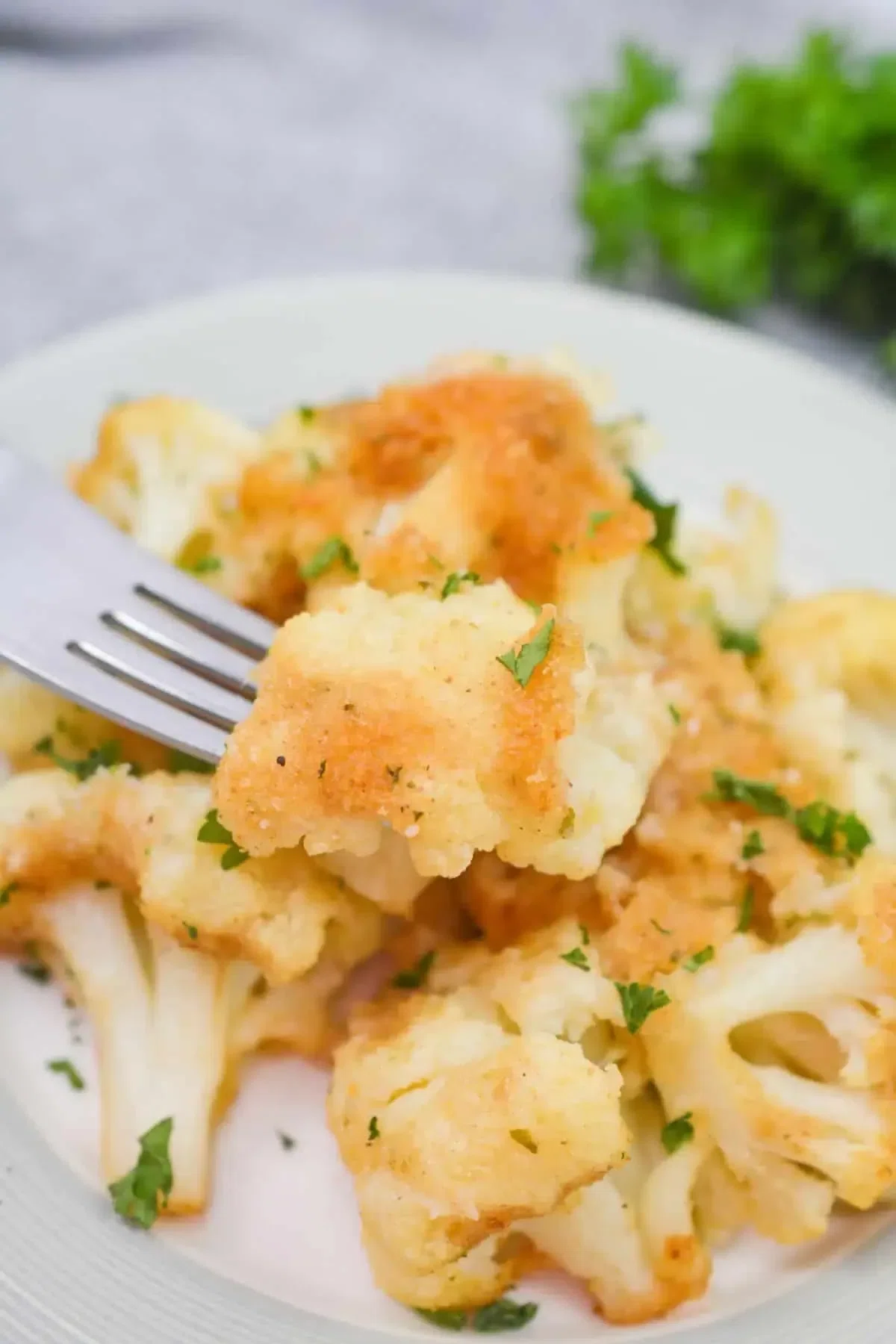 Sicilian Baked Cauliflower with Cheese