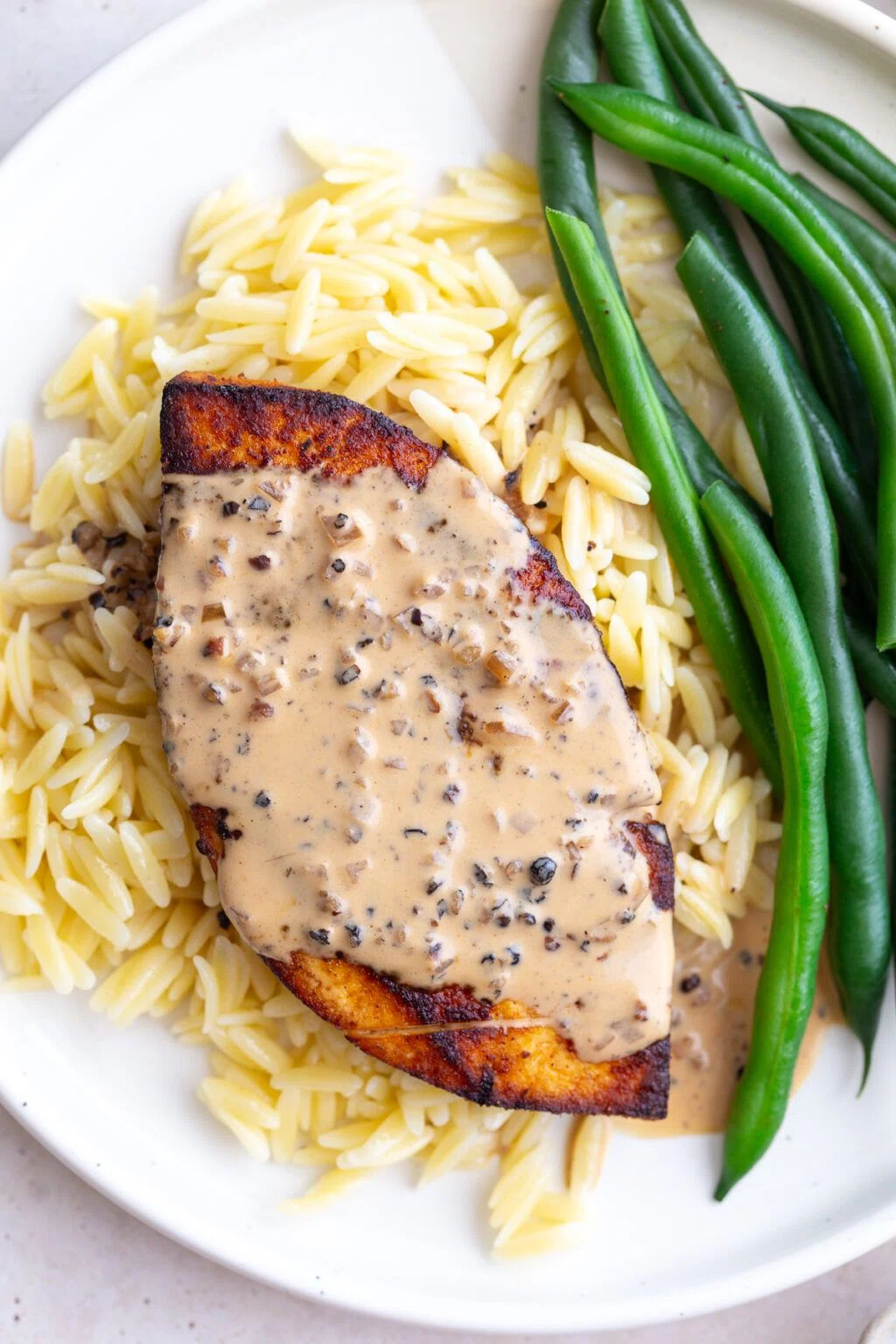Creamy Peppercorn Tofu