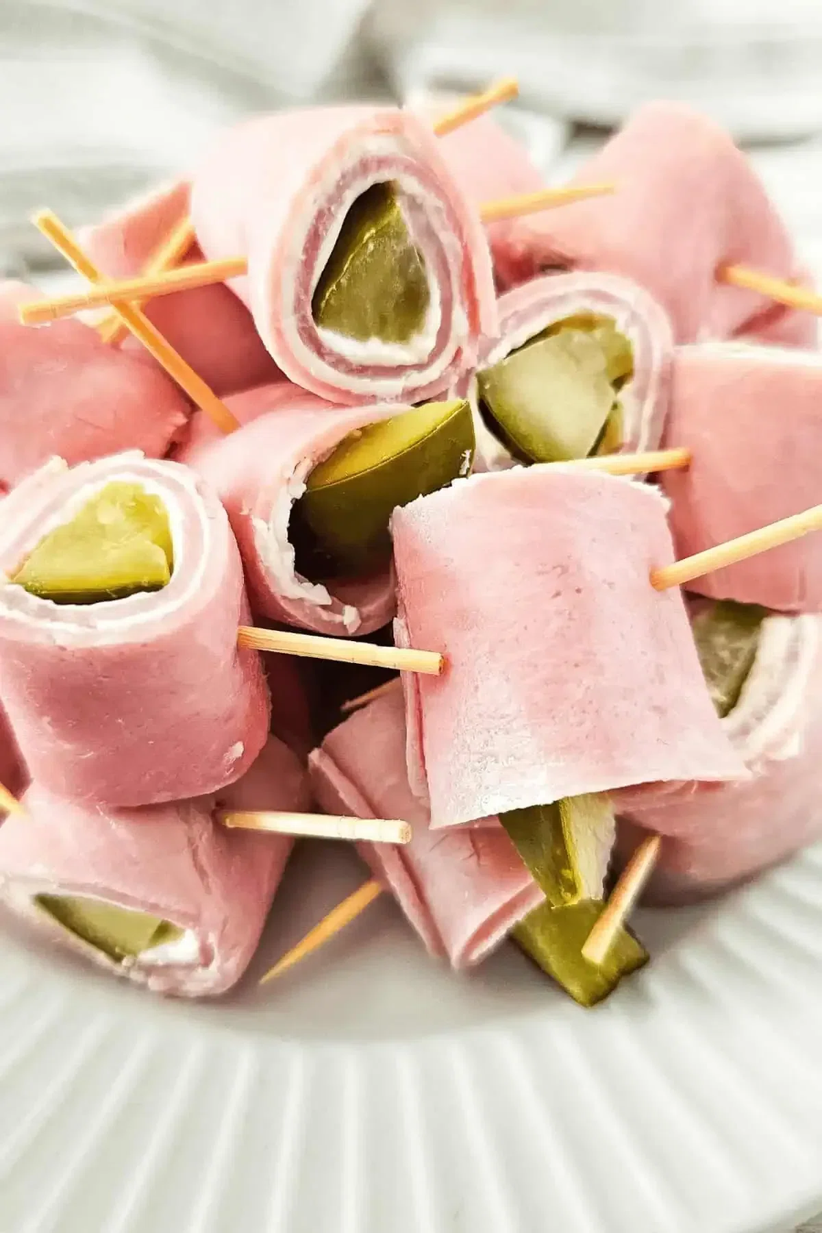 Ham and Pickle Roll Ups