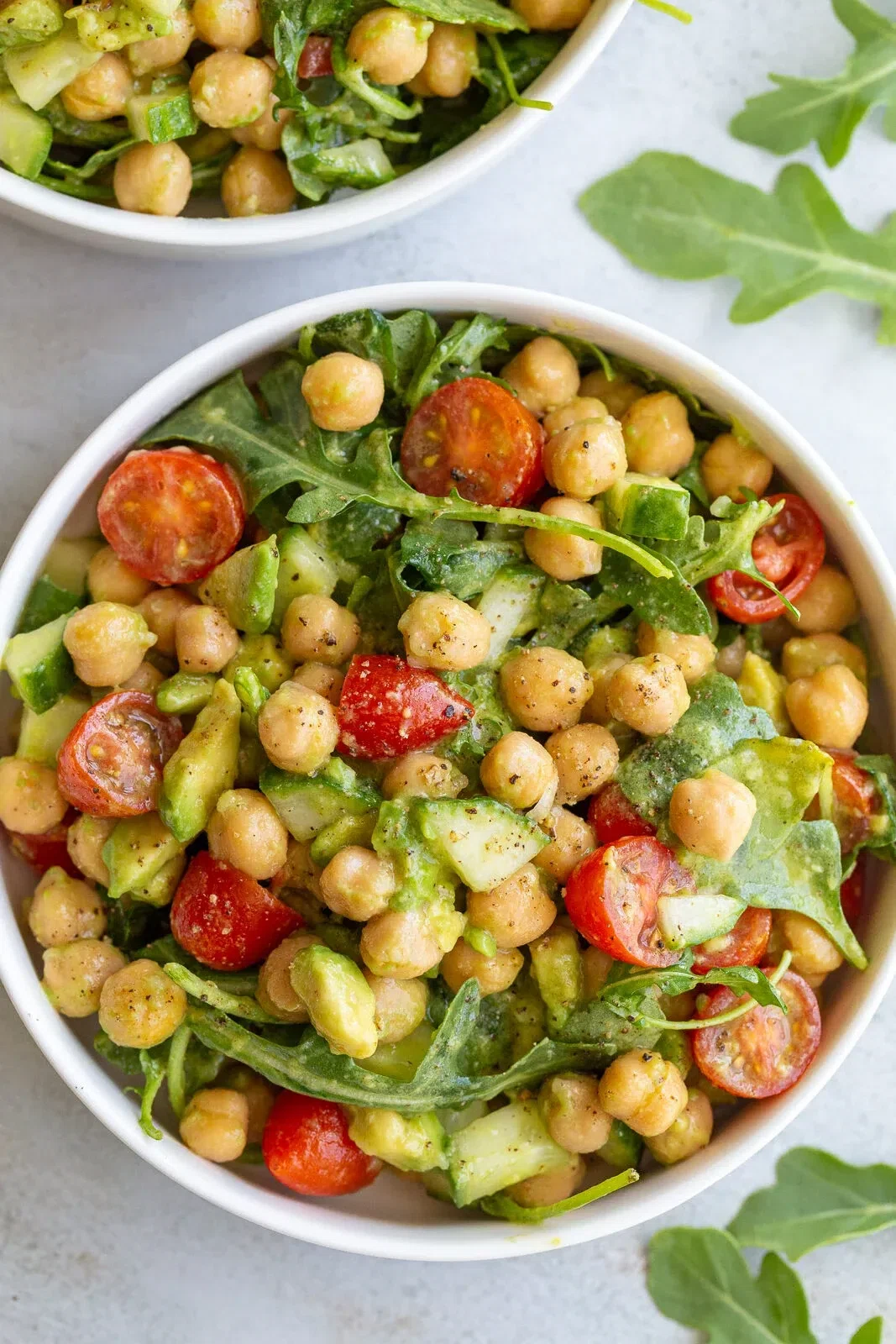 Easy Chickpea Avocado Salad