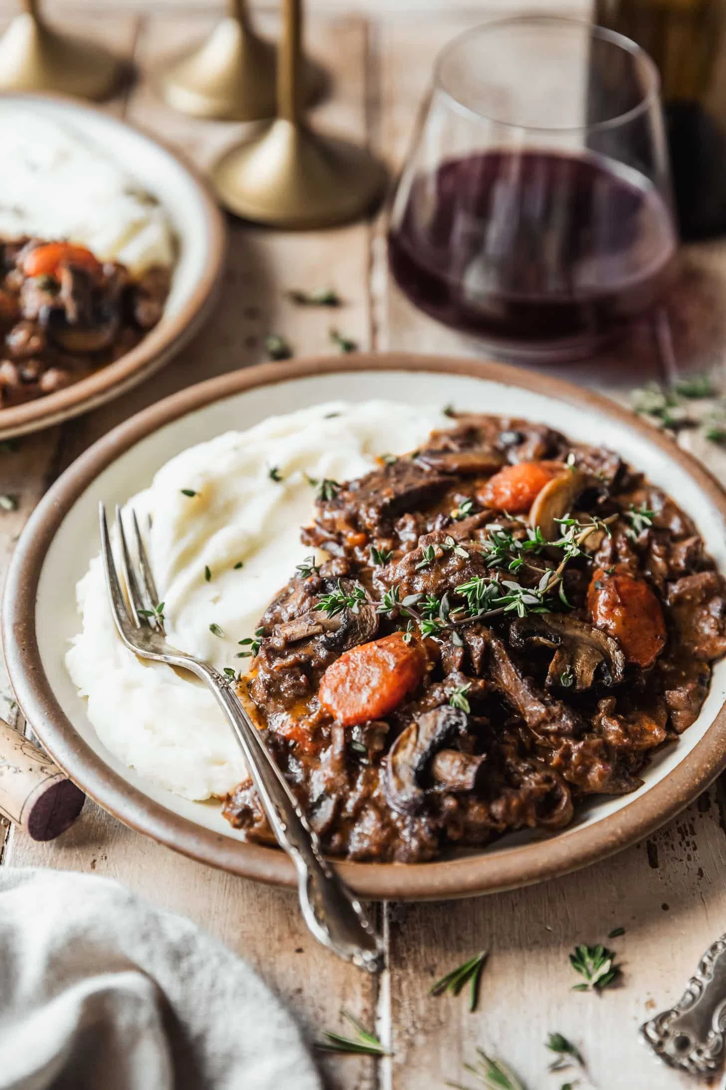 Short Rib Beef Bourguignon