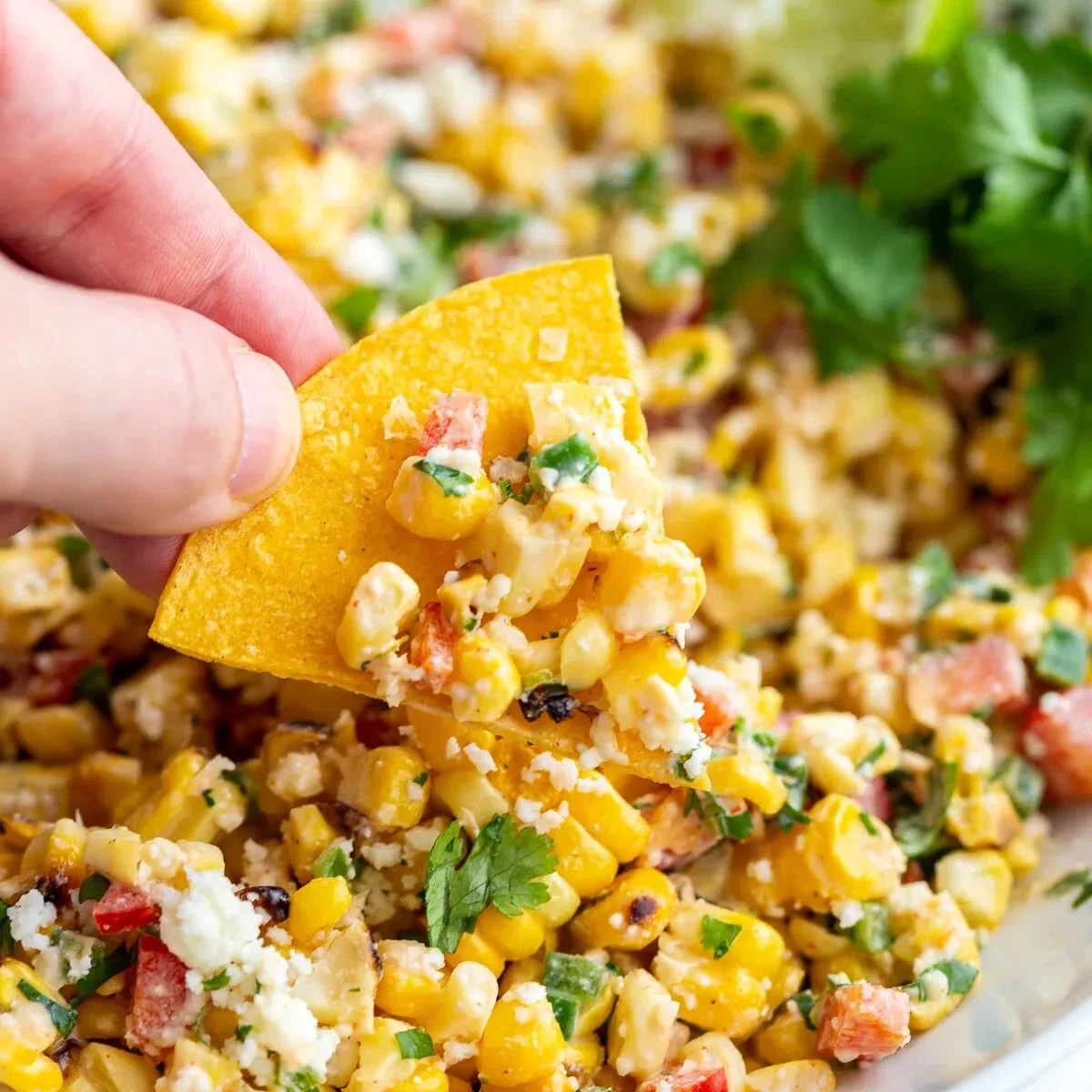 Mexican Street Corn Salad (Esquites)