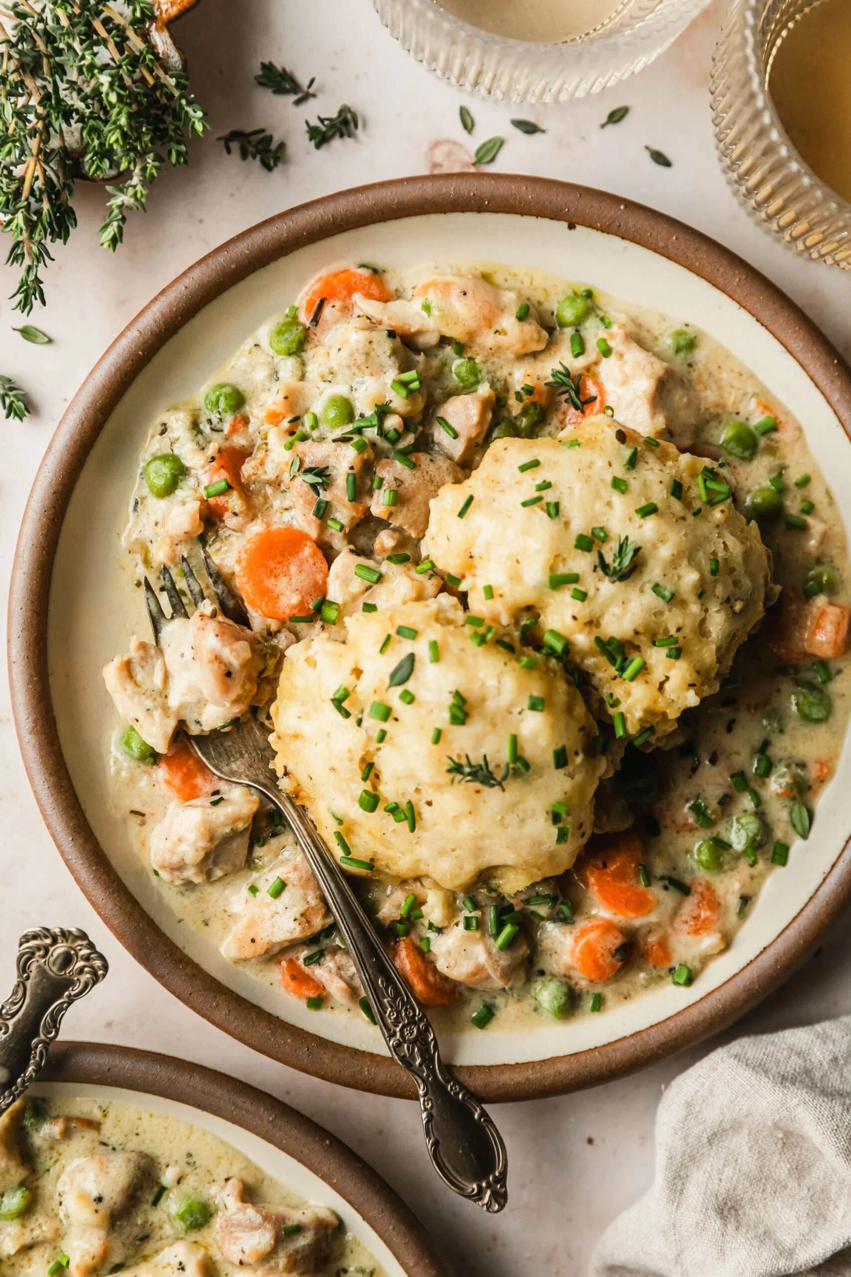 Dutch Oven Chicken and Dumplings