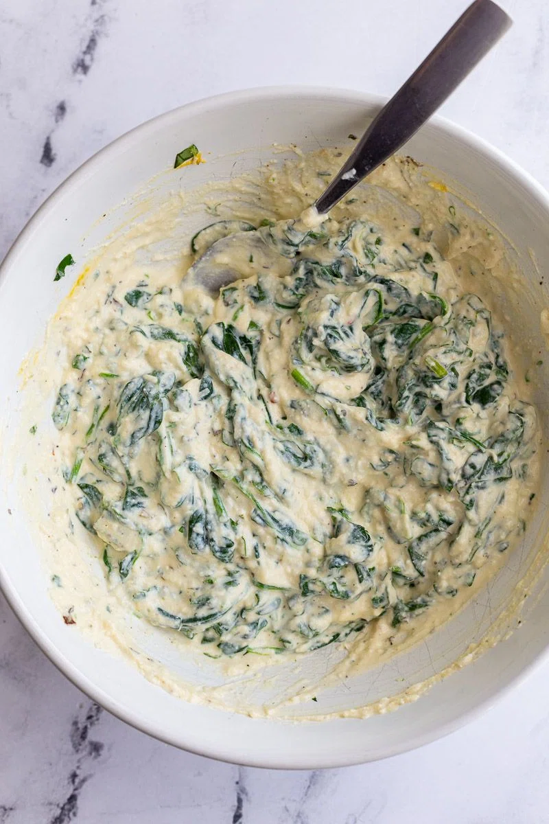 Spinach and Ricotta Stuffed Shells