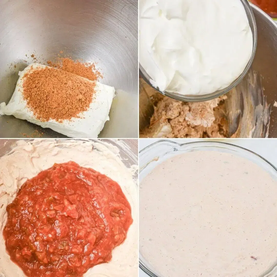 Salsa and Cream Cheese Dip