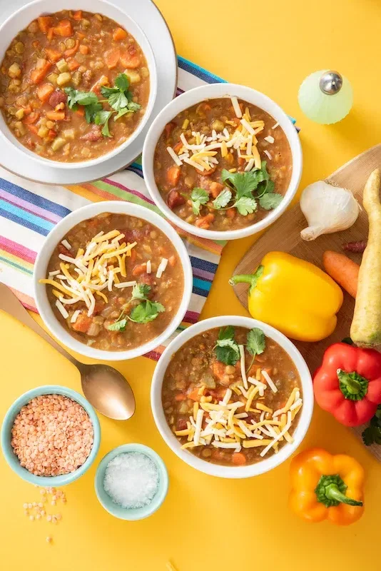 Crock Pot Vegetarian Chili