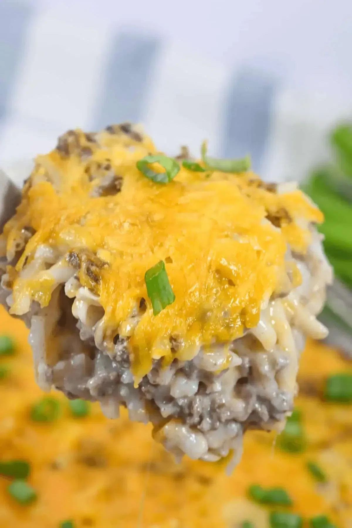 Hamburger and Hash Brown Casserole