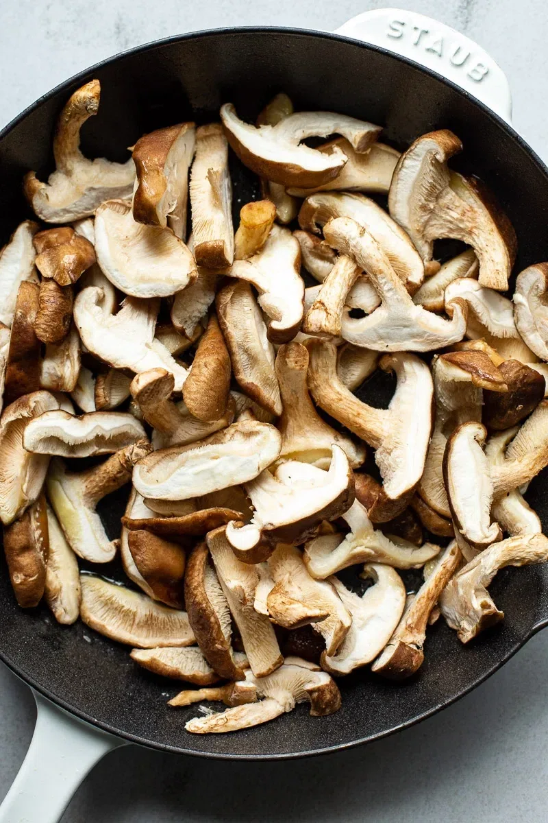 Sautéed Shiitake Mushrooms