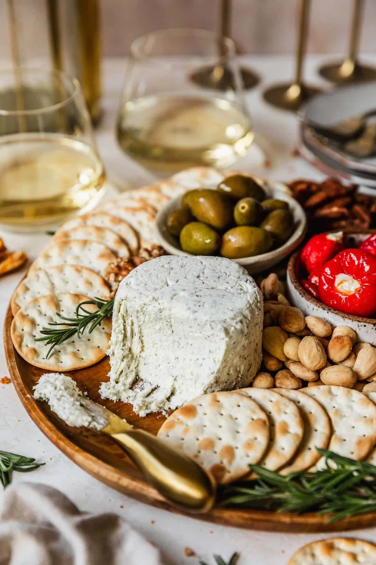 Super Easy Homemade Boursin Cheese