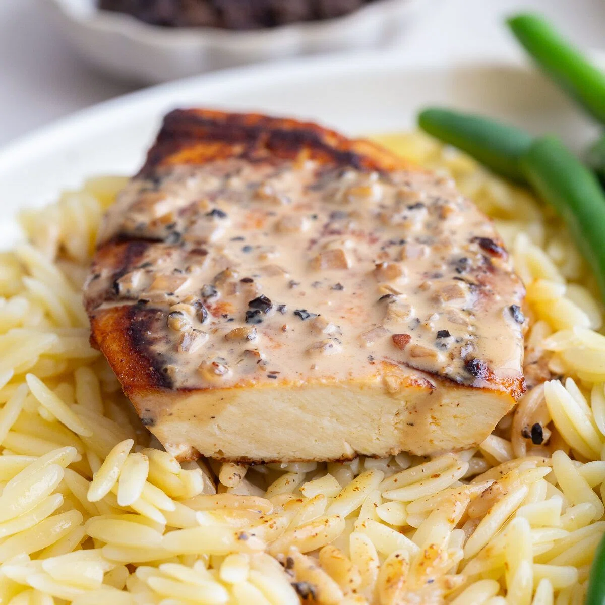 Creamy Peppercorn Tofu