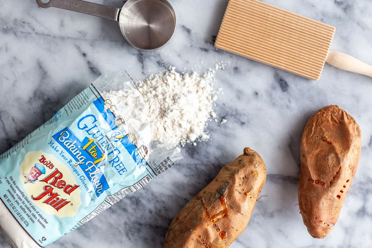 Homemade Sweet Potato Gnocchi (3 Ingredients)