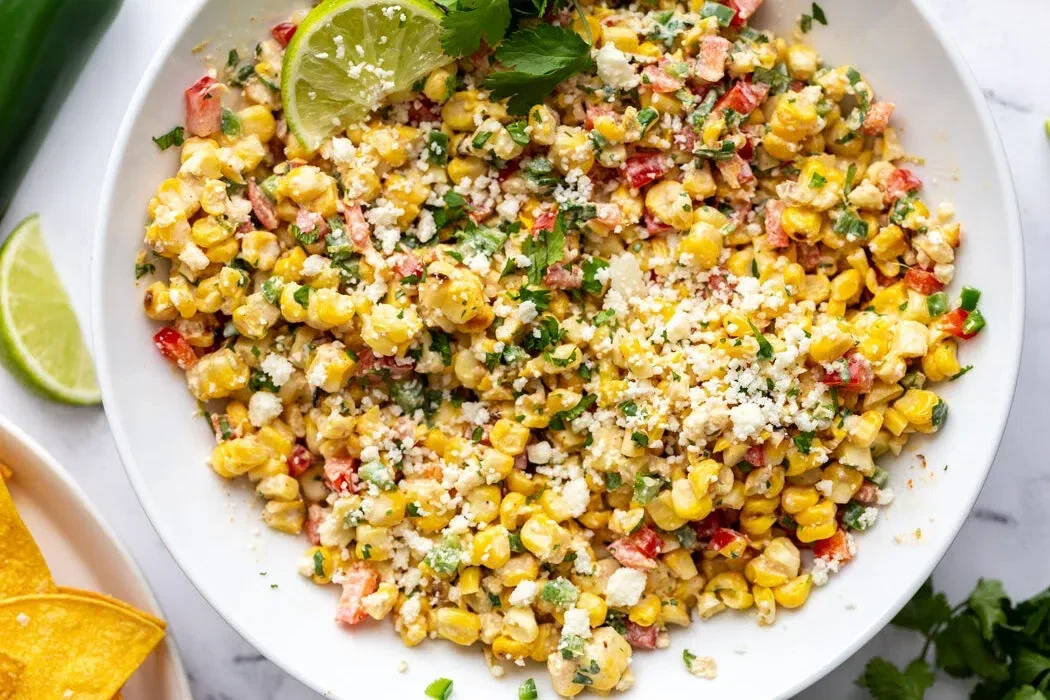 Mexican Street Corn Salad (Esquites)