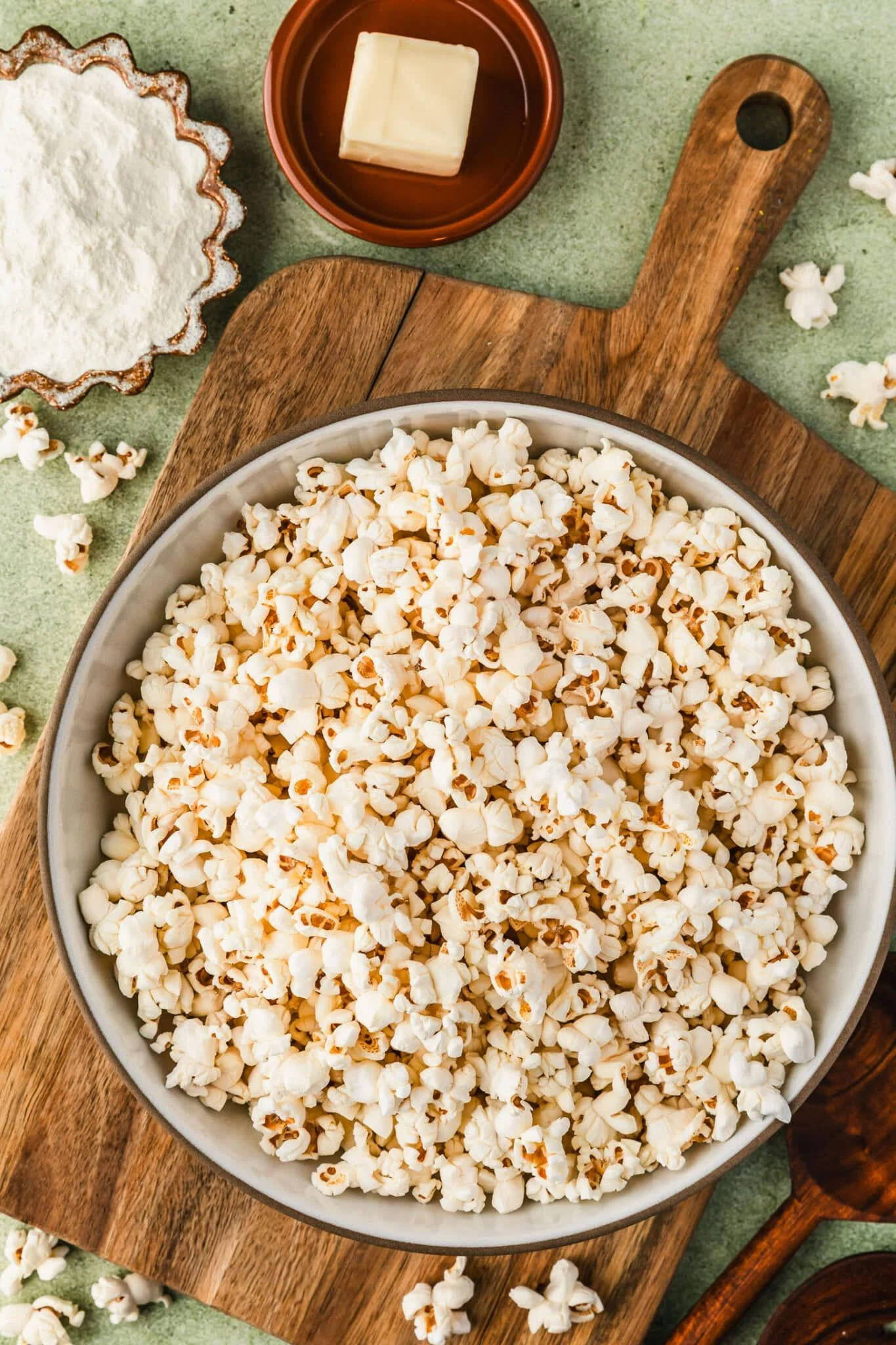 Homemade Cheddar Popcorn