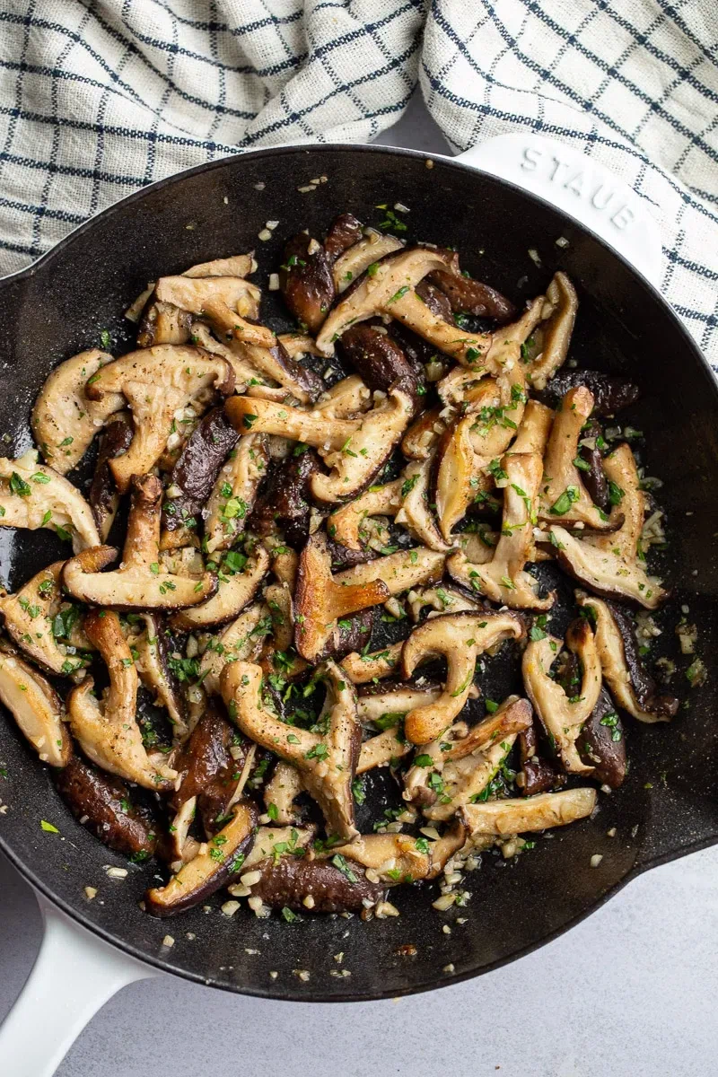 Sautéed Shiitake Mushrooms
