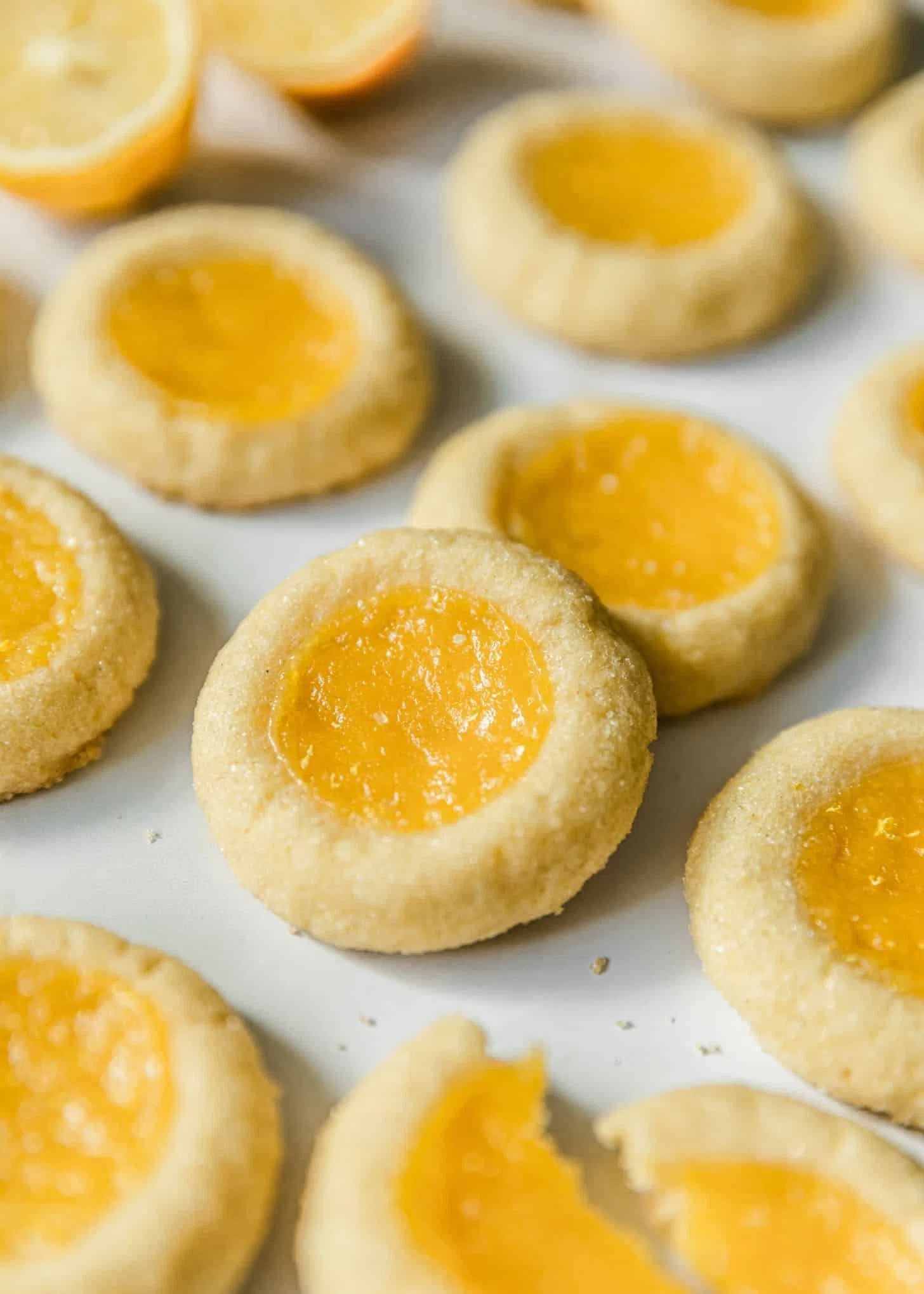 The Best Lemon Curd Cookies