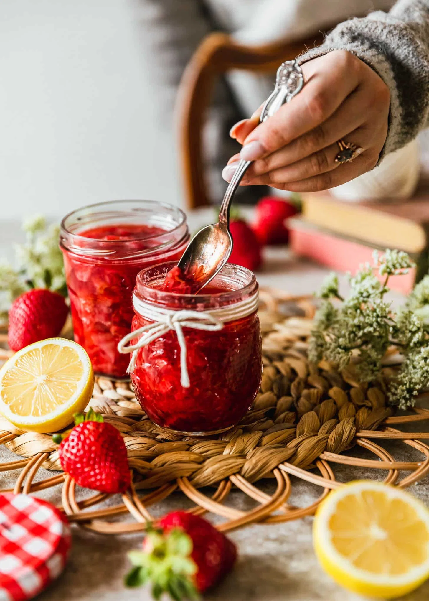 Easy Strawberry Compote & Coulis