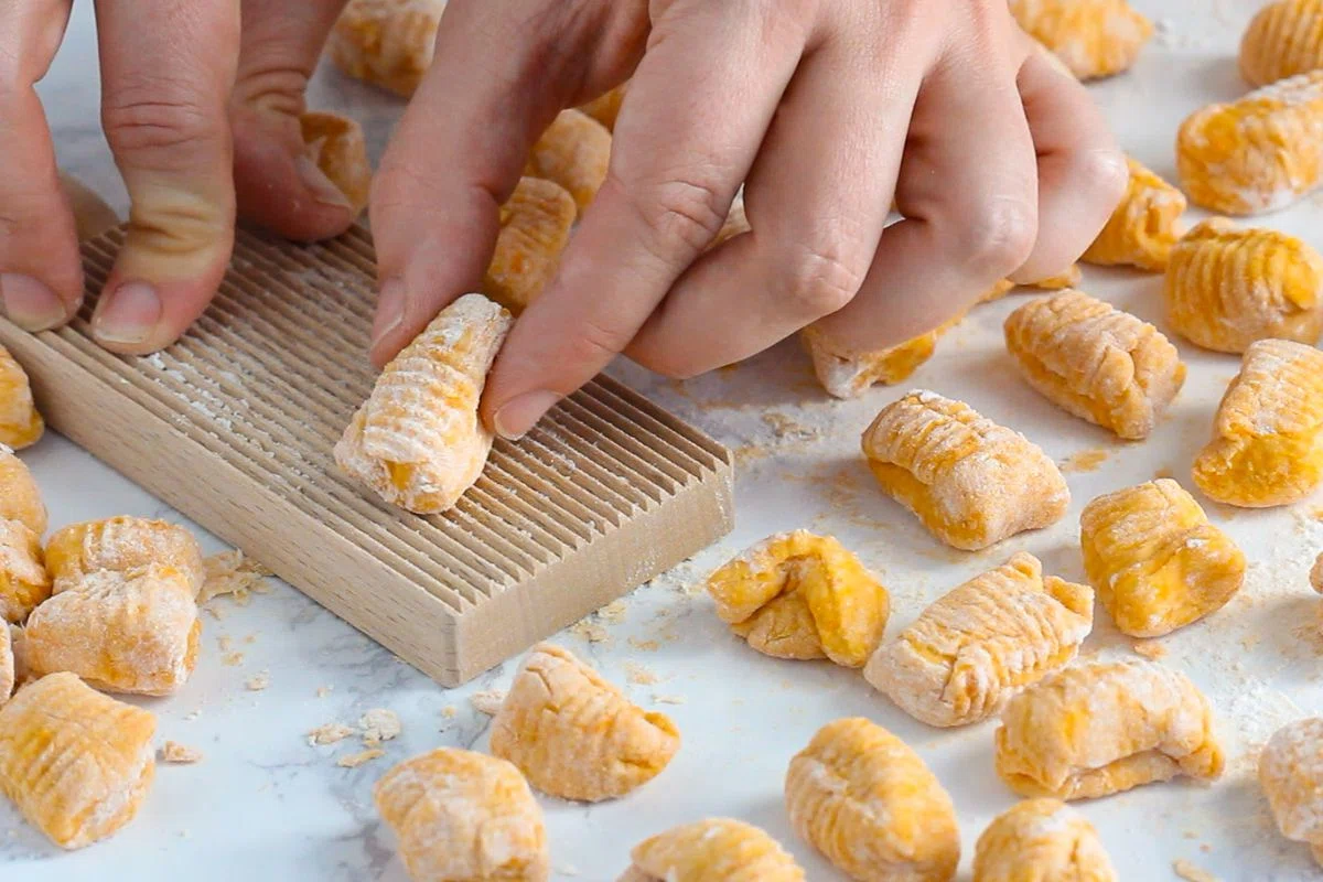 Homemade Sweet Potato Gnocchi (3 Ingredients)