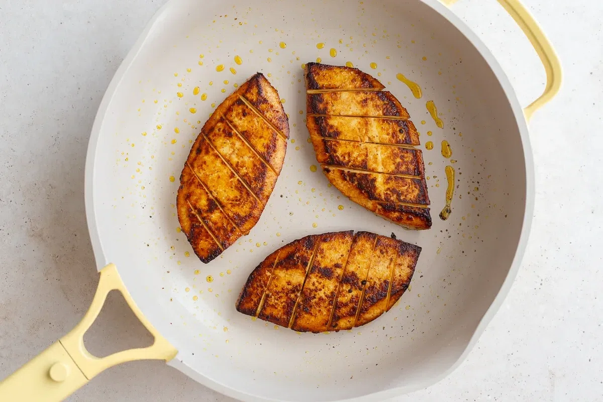 Creamy Peppercorn Tofu