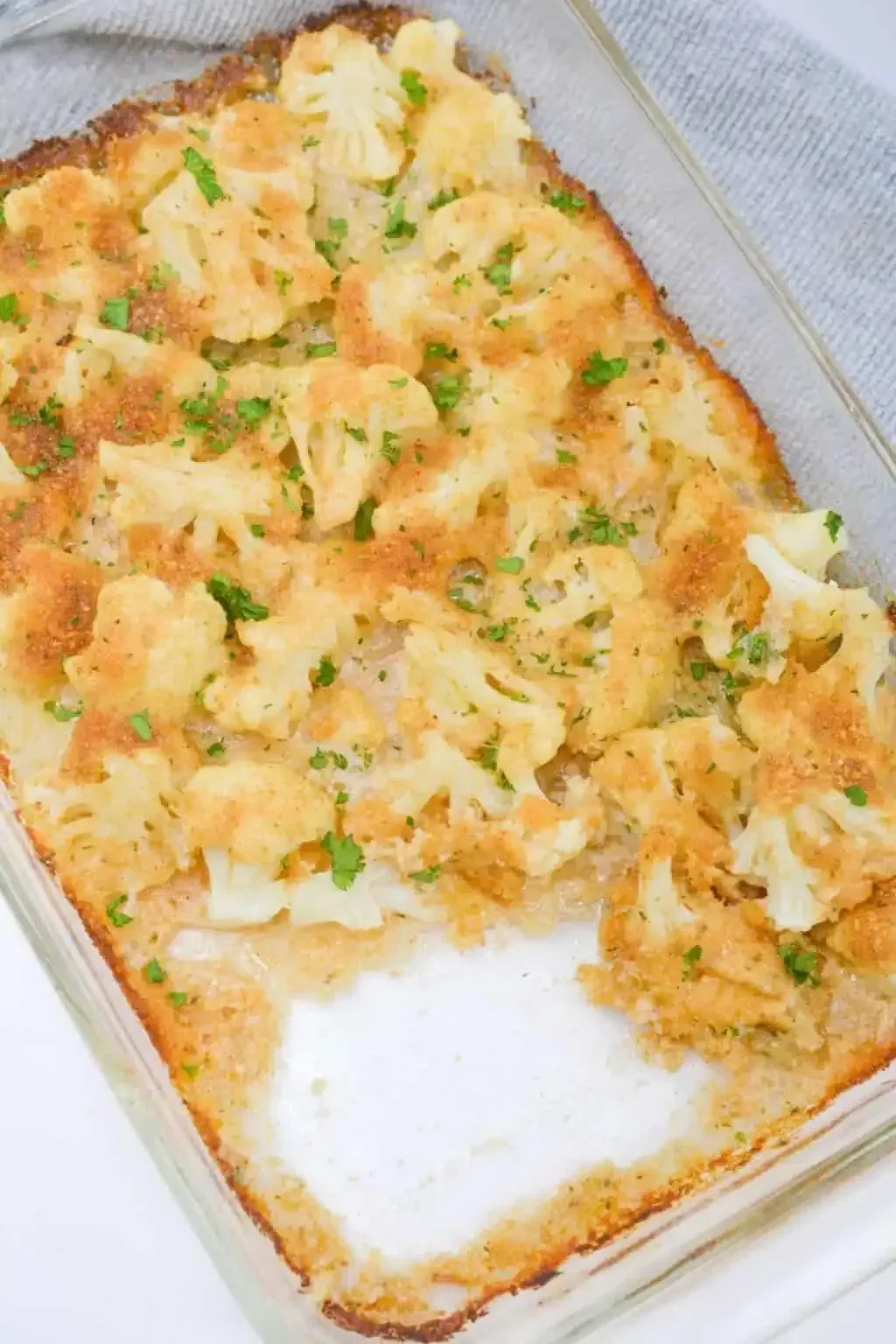 Sicilian Baked Cauliflower with Cheese