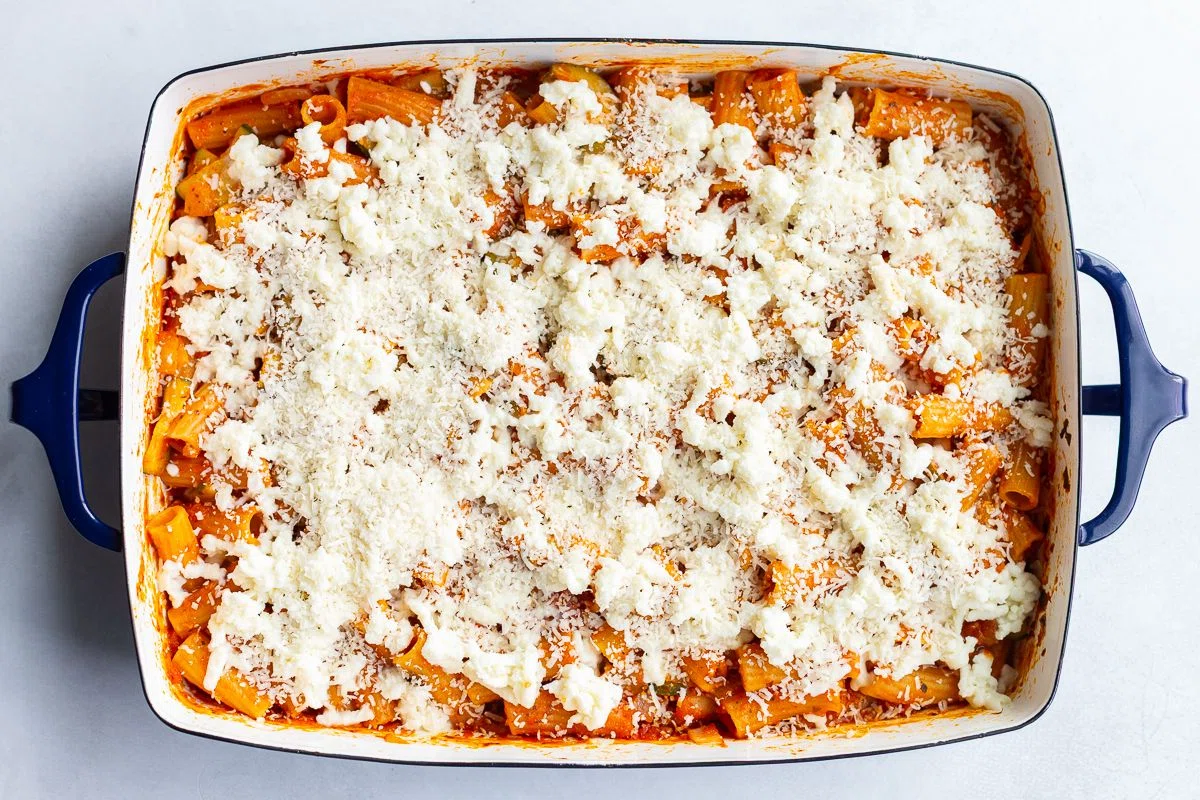 Easy Rigatoni Pasta Bake