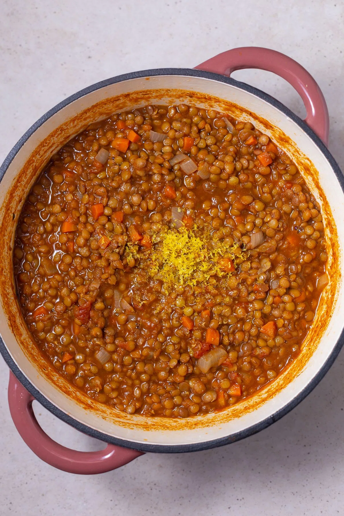 Easy Vegan Lentil Soup