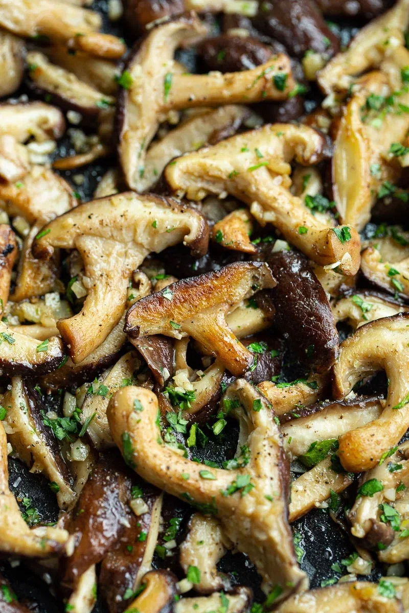 Sautéed Shiitake Mushrooms