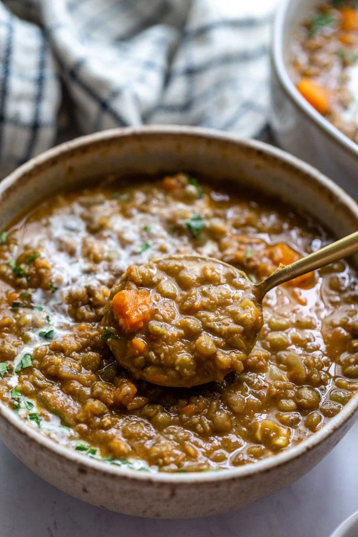 Easy Vegan Lentil Soup