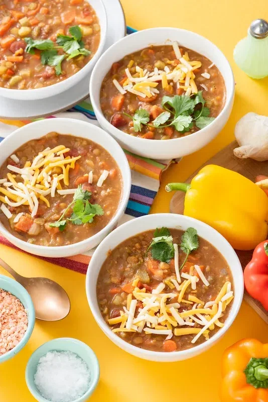 Crock Pot Vegetarian Chili