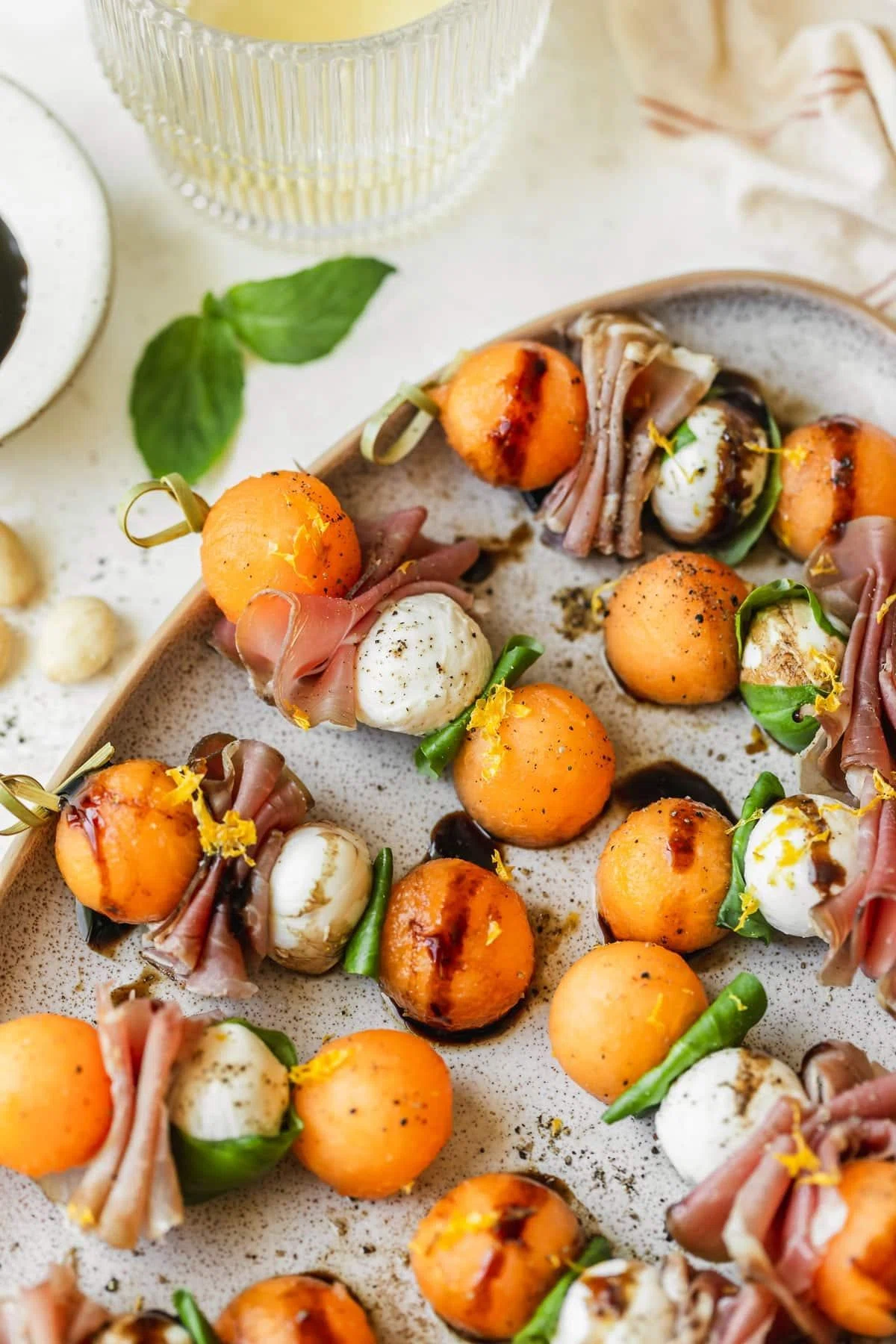 Melon Prosciutto Skewers