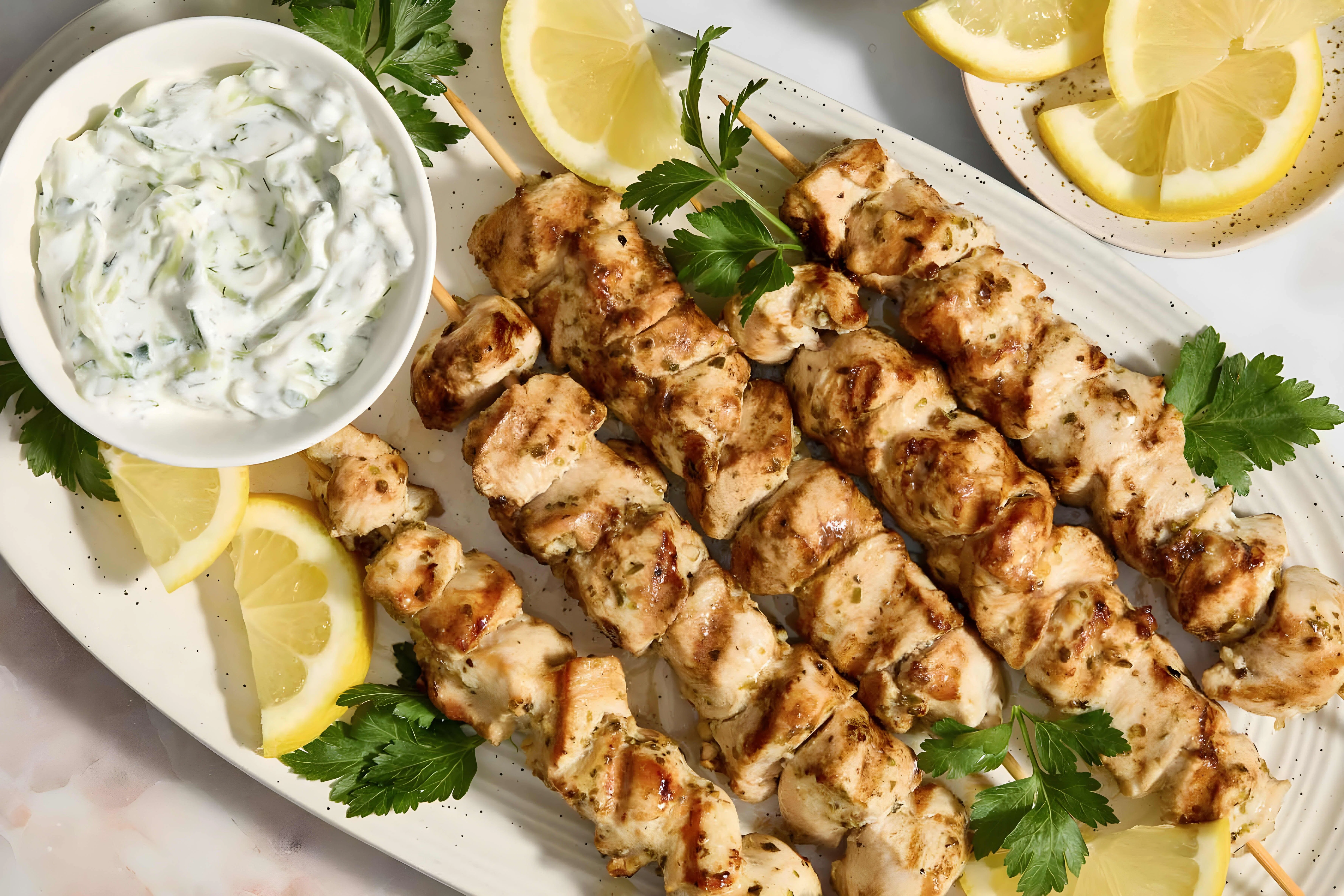 Greek Chicken Souvlaki