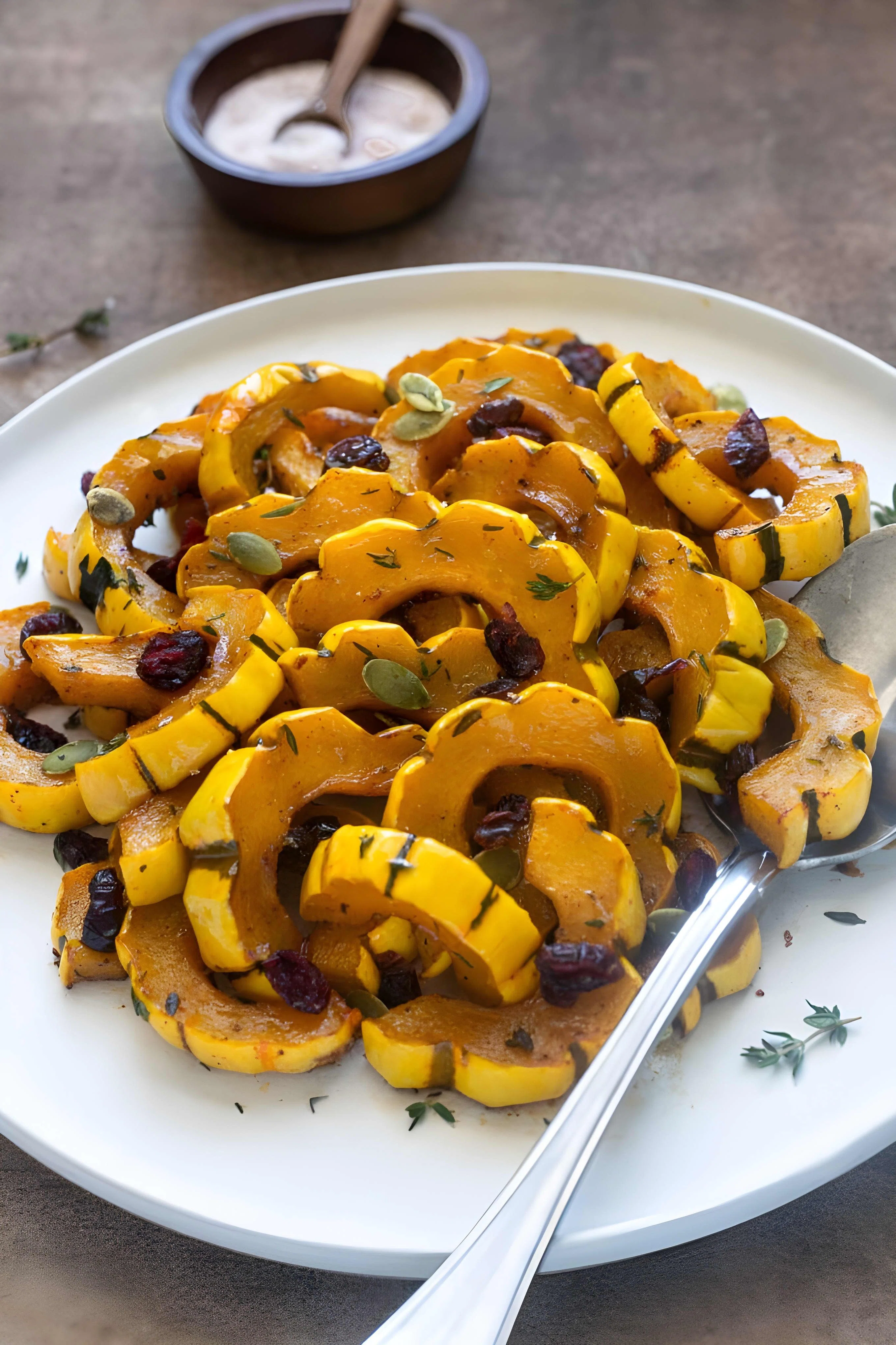 Maple Roasted Delicata Squash