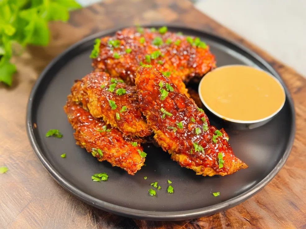 High Protein Korean BBQ Chicken Tenders