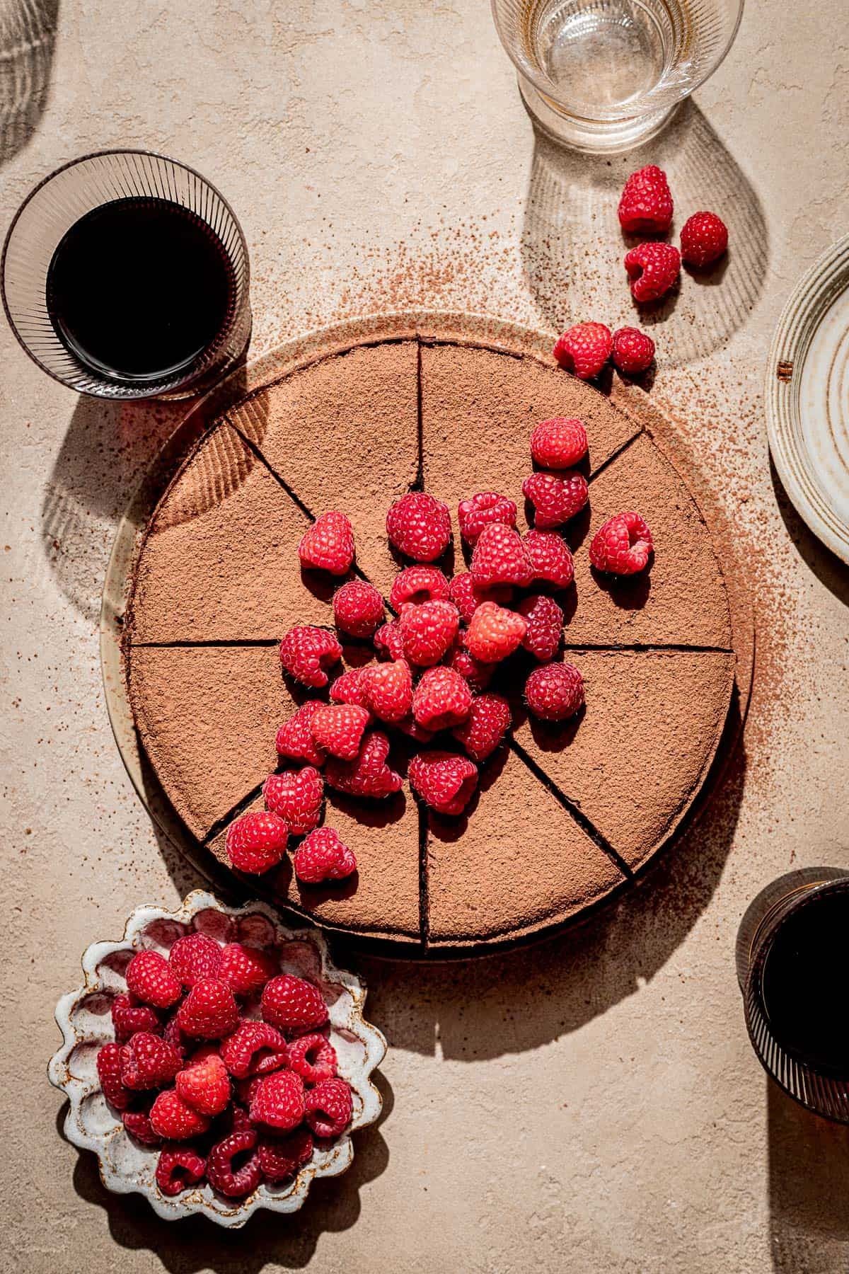 Red Wine Chocolate Cake