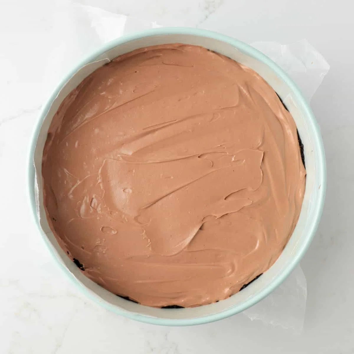 No-Bake Raspberry Chocolate Cheesecake