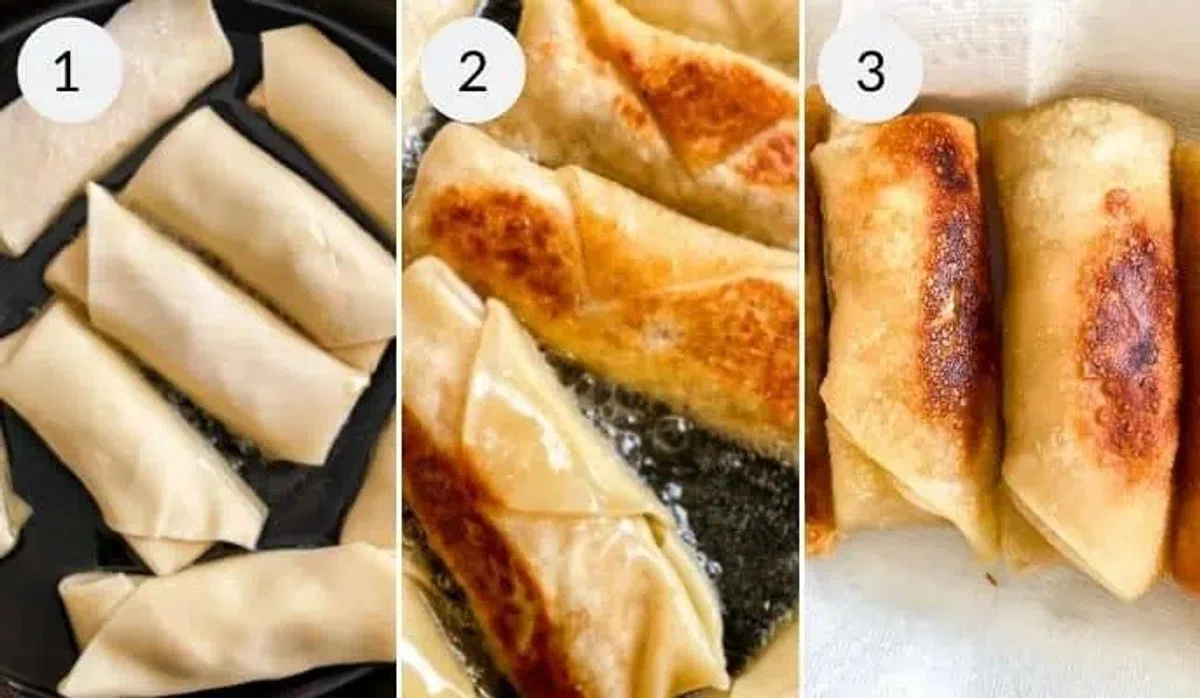 Buffalo Chicken Egg Rolls