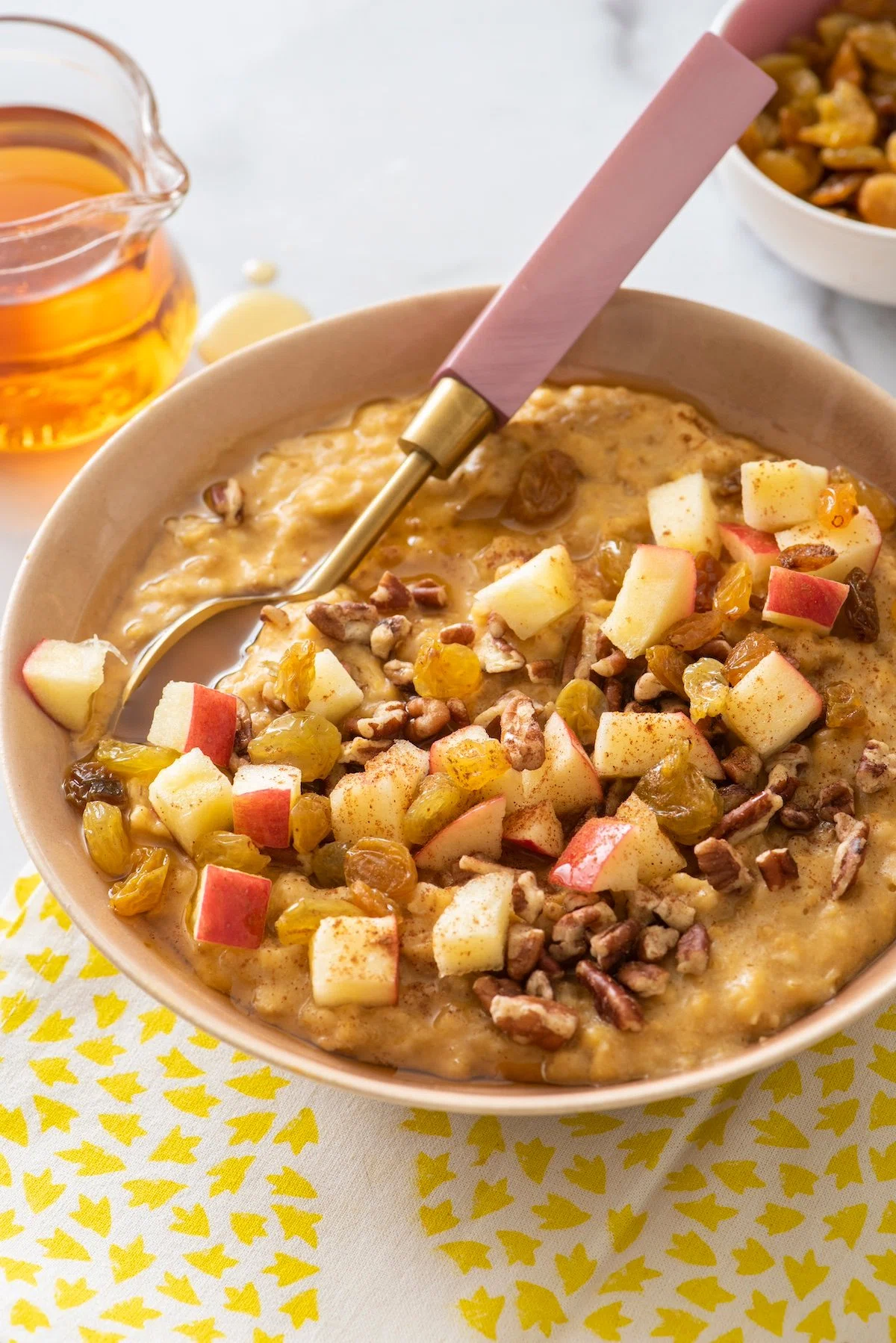 Pumpkin Spice Oatmeal in the Slow Cooker