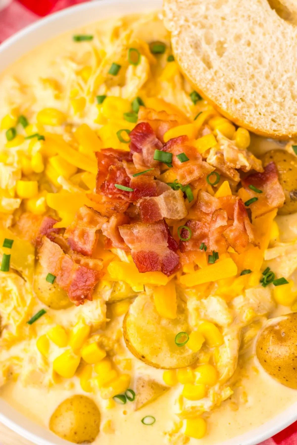 Slow Cooker Chicken Corn Chowder
