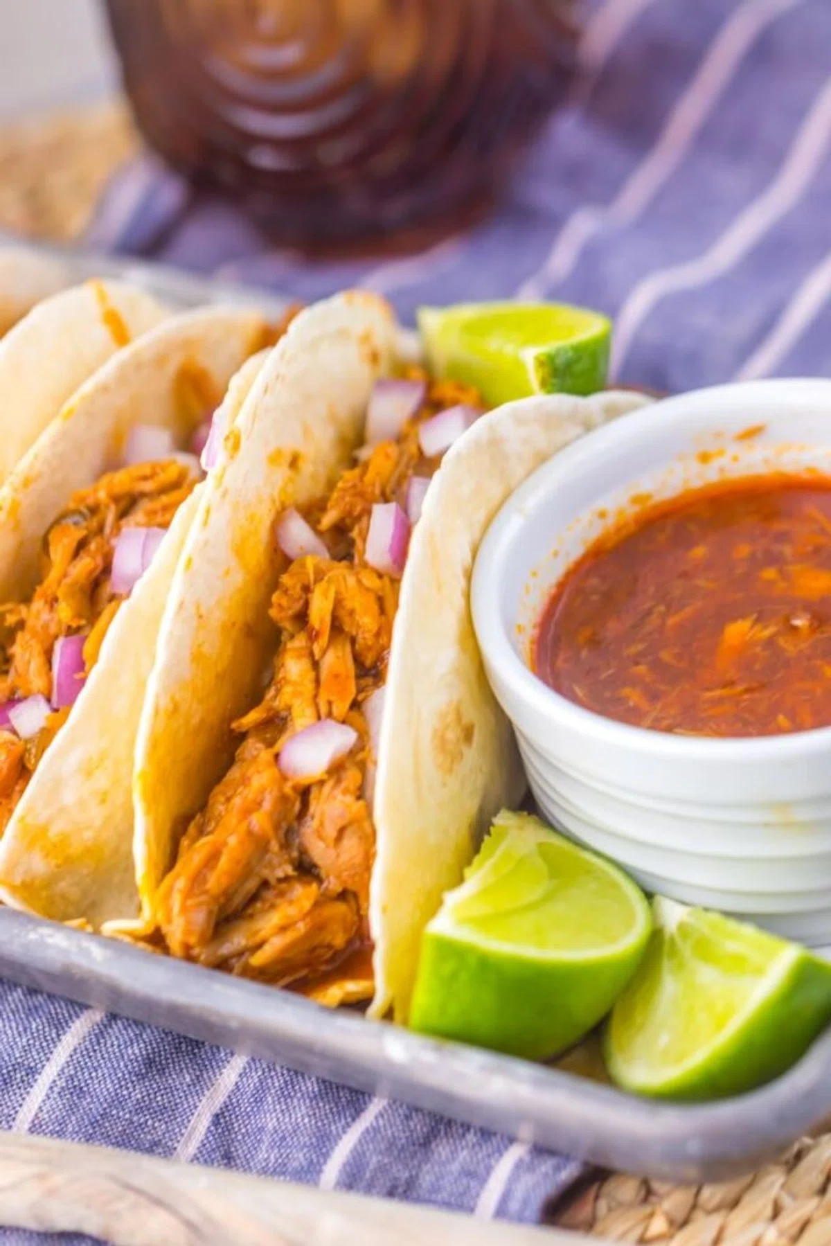 Slow Cooker Shredded Pork Tacos