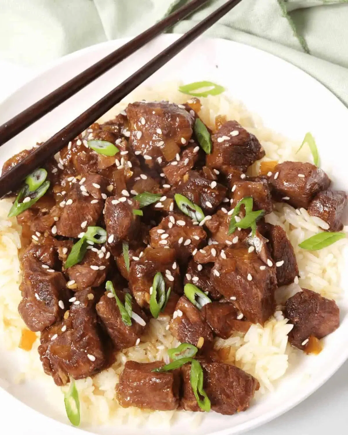 Slow Cooker Beef Bulgogi Bowl