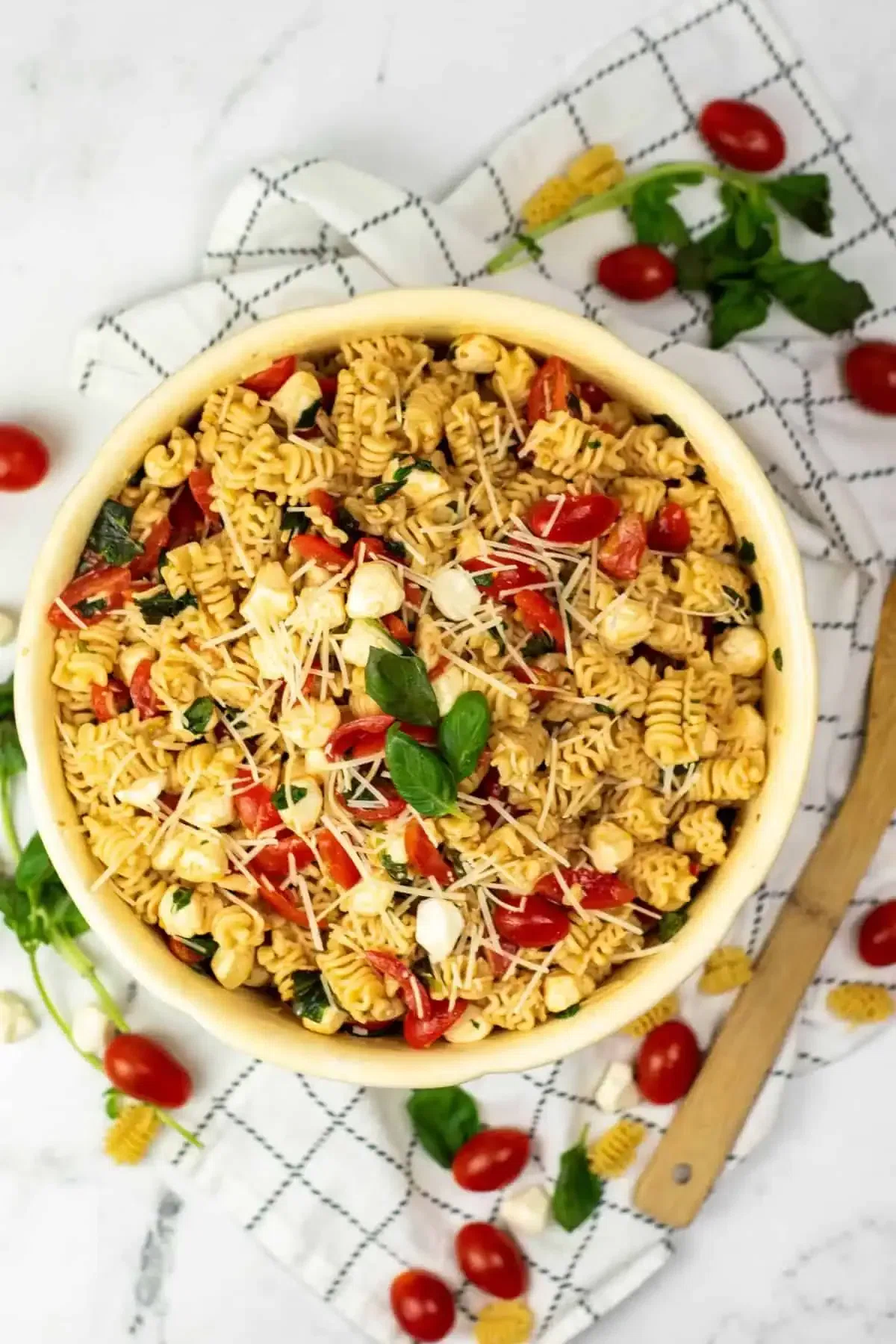 Caprese Balsamic Pasta Salad