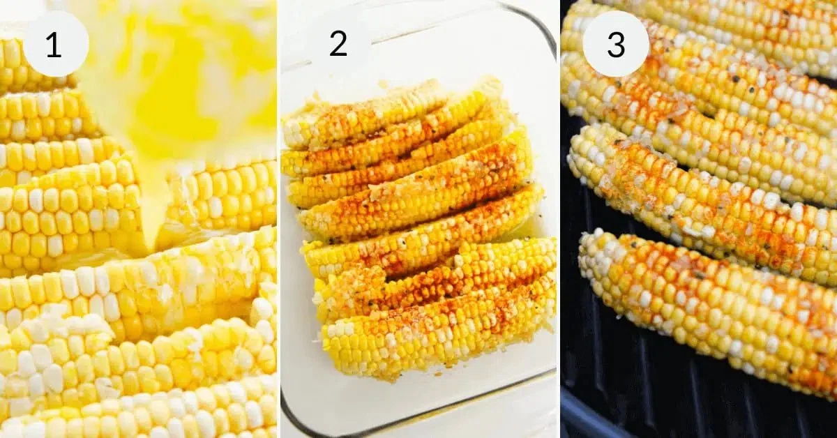 Corn Ribs with Garlic Butter